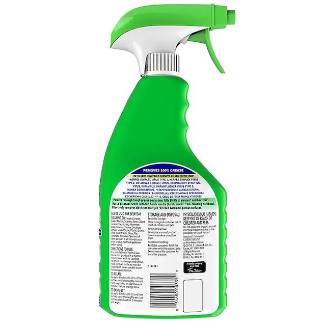 Fantastik Disinfectant All-Purpose Cleaner, Lemon, 32 Oz. (696717 ...