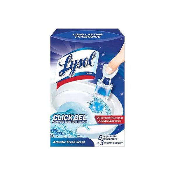 Lysol Click Gel Automatic Toilet Bowl Cleaner Atlantic Fresh 6 Box 192008905900 Your Best