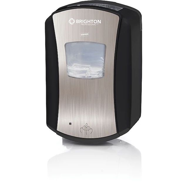 Brighton Professional Professional LTX-12 Touch-Free Foam Soap Dispenser Black 1 